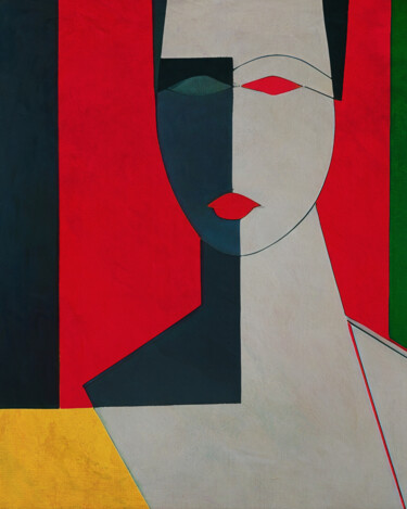 Abstract portrait of a woman 10