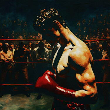 The Unyielding Spirit of the Boxer: A Portrait of Resolve